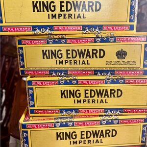1950’s to 1969’s King Edward Imperial Yellow Cigar Box Packaging price for 1